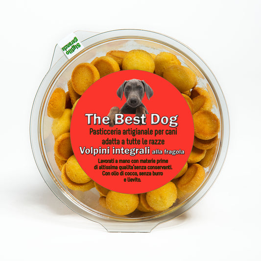 Volpini integrali alla fragola gr 250